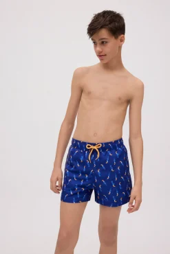 Bañador juvenil corto estampado tucanes<Ysabel Mora Sale