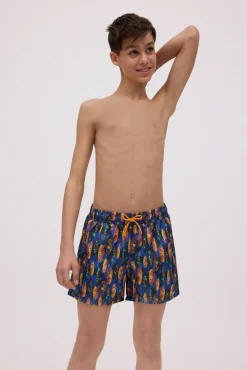 Bañador juvenil corto estampado tablas surf<Ysabel Mora Sale