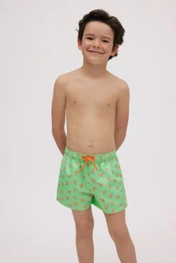 Bañador niño corto estampado seafood<Ysabel Mora