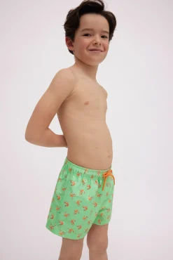 Bañador niño corto estampado seafood<Ysabel Mora