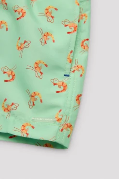 Bañador niño corto estampado seafood<Ysabel Mora
