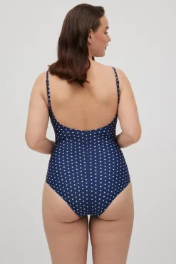 Bañador reductor pecho y abdomen lunares copa C<Ysabel Mora Best