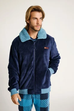 Bata corta hombre cremallera estilo chaqueta | MUYDEMI<Ysabel Mora