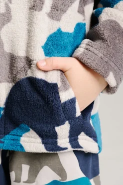 Bata infantil 2-8 años chaqueta estampado osos | MUYDEMI<Ysabel Mora Discount