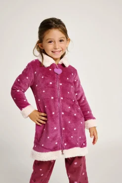 Bata juvenil 10-14 años lunares detalles borreguito | MUYDEMI<Ysabel Mora Online