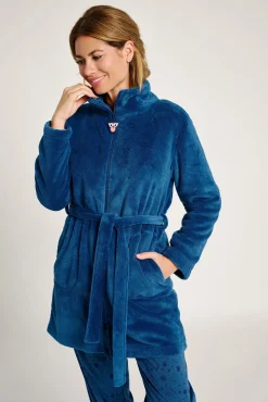 Bata mujer con cremallera y cinturón | MUYDEMI<Ysabel Mora Hot