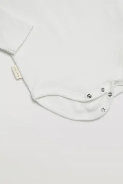 Body bebé básico manga larga solapas<Ysabel Mora Outlet