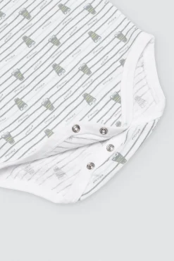 Body bebé tirantes anchos Crocodino<Ysabel Mora