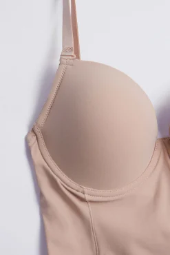 Body reductor con aro espalda abierta nude<Ysabel Mora Online