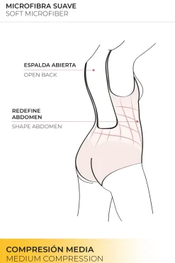 Body reductor con aro espalda abierta<Ysabel Mora Clearance