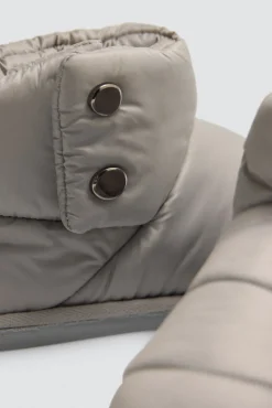 Botas de casa acolchadas botones decorativos<Ysabel Mora Hot