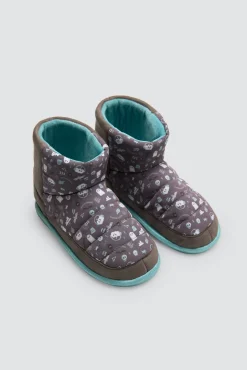 Botas de casa infantiles estampado fantasmas<Ysabel Mora Sale