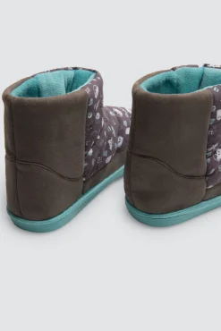 Botas de casa infantiles estampado fantasmas<Ysabel Mora Sale