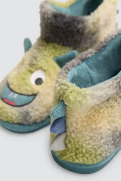 Botas de casa infantiles monstruo con detalles 3D<Ysabel Mora Best
