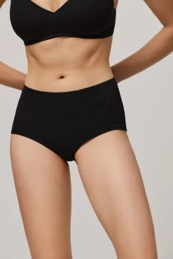 Braga alta algodón orgánico negra<Ysabel Mora Best