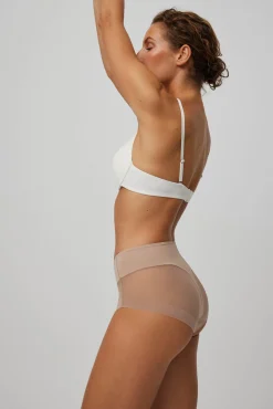 Braga alta de tul visón<Ysabel Mora Outlet