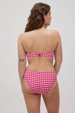 Braga bikini midi vichy con textura<Ysabel Mora New