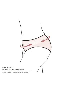 Braga bikini reductora cintura en V lunares<Ysabel Mora Best