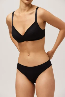 Braga brasileña algodón orgánico negro<Ysabel Mora Clearance