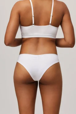 Braga brasileña algodón orgánico blanco<Ysabel Mora Discount