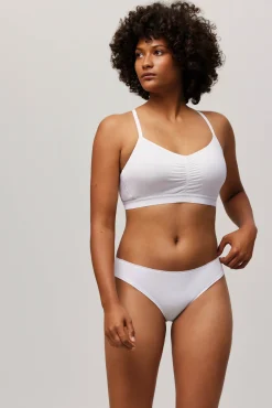 Braga brasileña algodón orgánico blanco<Ysabel Mora Discount