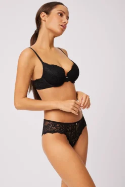 Braga brasileña encaje negro<Ysabel Mora New