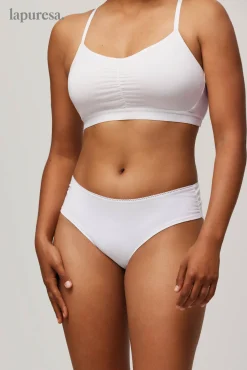 Braga midi algodón orgánico blanca<Ysabel Mora Best