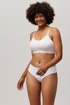 Braga midi algodón orgánico blanca<Ysabel Mora Best