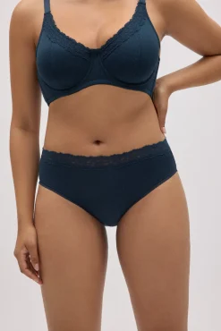 Braga midi canalé con encaje<Ysabel Mora Best