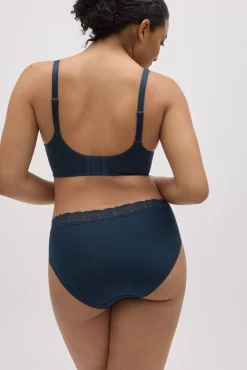 Braga midi canalé con encaje<Ysabel Mora Best