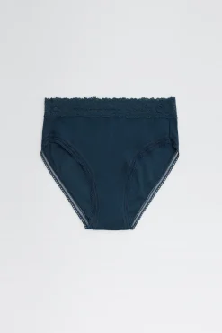 Braga midi canalé con encaje<Ysabel Mora Best