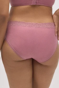 Braga midi canalé con encaje<Ysabel Mora Best