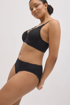 Braga midi con encaje<Ysabel Mora New