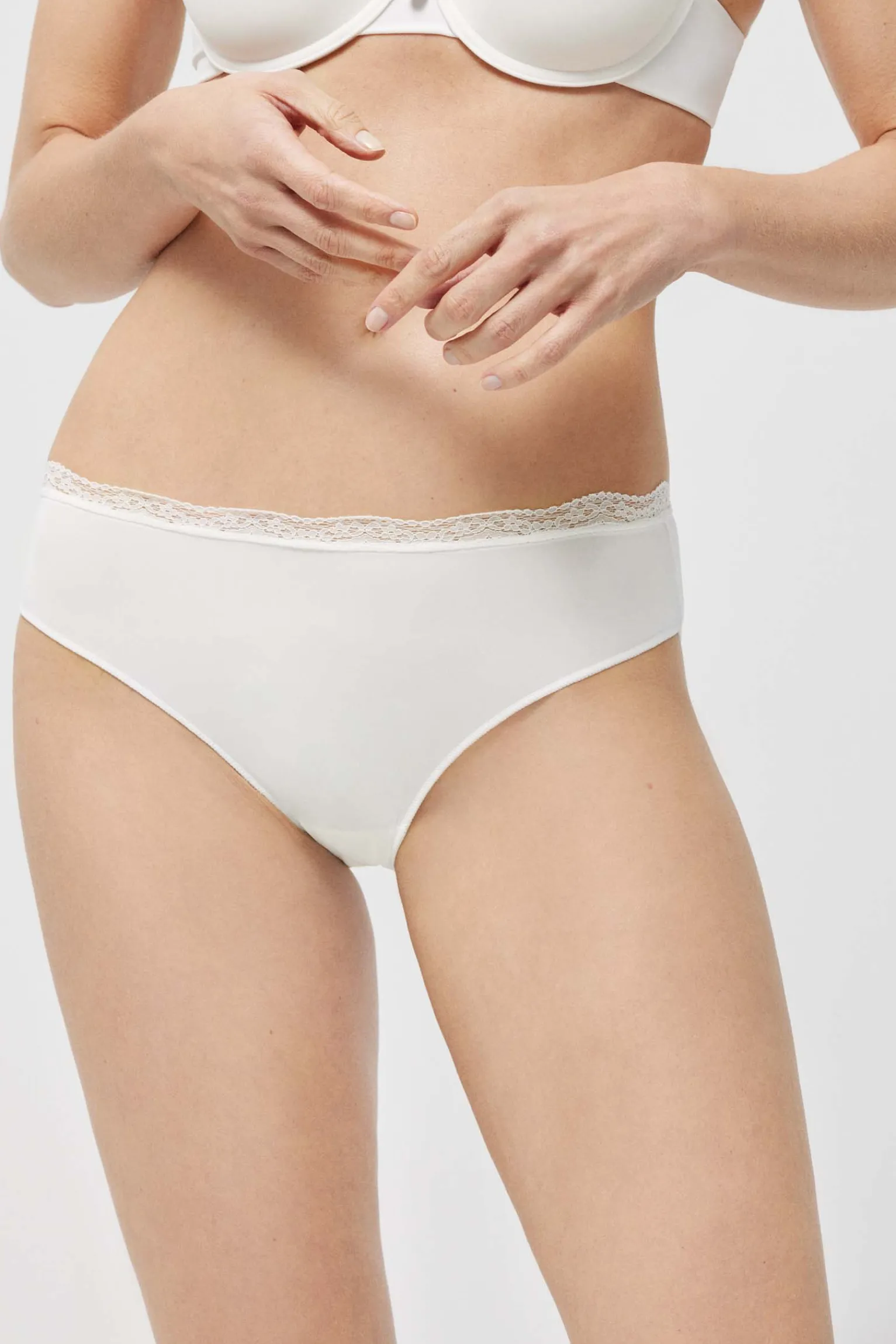 Braga midi detalles blanco<Ysabel Mora Best