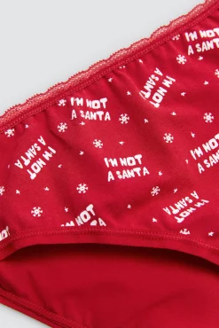 Braga midi mujer estampado navideño<Ysabel Mora Best