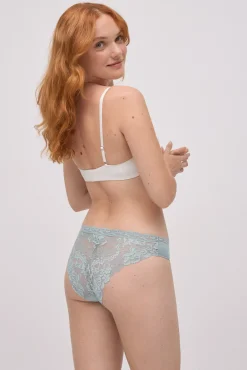 Braga mini algodón con encaje<Ysabel Mora New