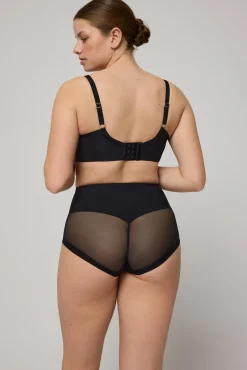 Braguita alta reductora tejido de tul compresión media<Ysabel Mora Outlet