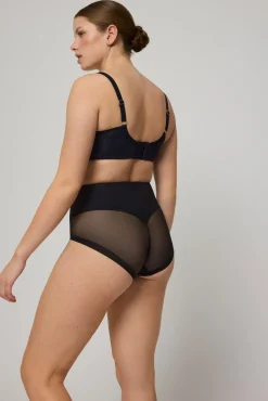 Braguita alta reductora tejido de tul compresión media<Ysabel Mora Outlet