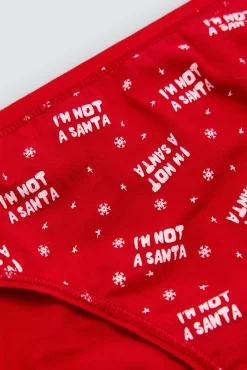 Braguita juvenil estampado navideño<Ysabel Mora