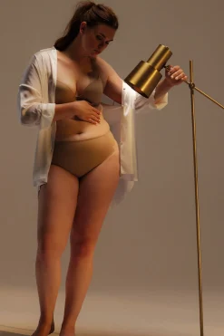 Braguita reductora tejido de tul compresión media<Ysabel Mora Clearance