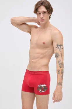 Bóxer hombre estampado navideño<Ysabel Mora Hot