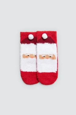 Calcetines bebé antideslizantes Navidad<Ysabel Mora Online