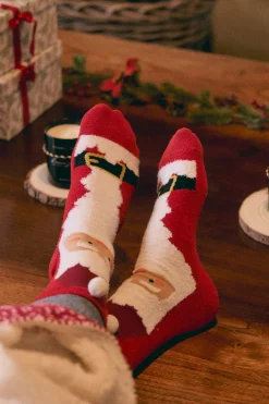 Calcetines hombre antideslizantes Navidad<Ysabel Mora Sale