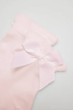 Calcetines infantiles de ceremonia lazada en<Ysabel Mora Best