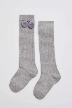 Calcetines largos pompones<Ysabel Mora Hot