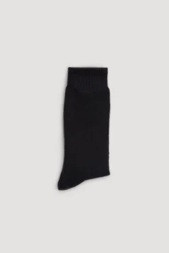 Calcetines térmicos con rizo negro<Ysabel Mora New