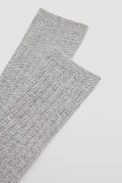 Calcetín infantil largo canalé<Ysabel Mora Best