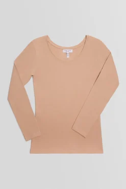 Camiseta interior manga larga algodón<Ysabel Mora Hot