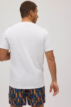Camiseta manga corta estampada tablas surf<Ysabel Mora New