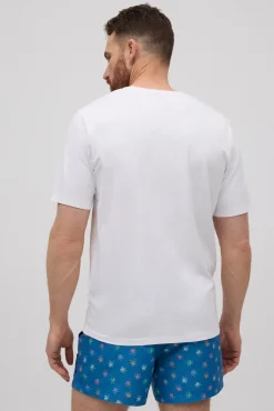 Camiseta manga corta estampada calavera pirata<Ysabel Mora New